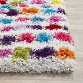 Network Rugs Vivid Polka Mael Power-Loomed Shag Rug