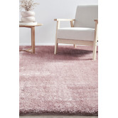 Network Rugs Blush Sienna Power-Loomed Shag Rug