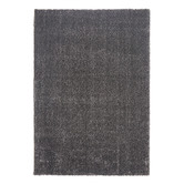 Network Rugs Grey Sienna Power-Loomed Shag Rug