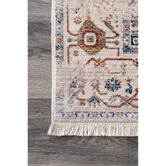 Network Rugs Ivory Ameera Vintage-Style Power-Loomed Rug