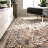 Network Rugs Mushroom Ameera Power-Loomed Rug