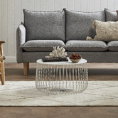 Network Rugs Ivory &amp; Charcoal Super Soft Moroccan-Style Rug