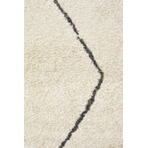 Network Rugs Ivory &amp; Charcoal Super Soft Moroccan-Style Rug