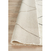 Network Rugs Ivory &amp; Charcoal Super Soft Moroccan-Style Rug
