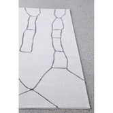 Network Rugs Grey Abigail Abstract Rug