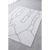 Network Rugs Grey Abigail Abstract Rug