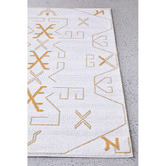 Network Rugs Gold Zoey Aztec Rug