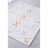 Network Rugs Gold Zoey Aztec Rug