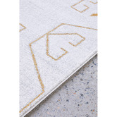Network Rugs Gold Zoey Aztec Rug