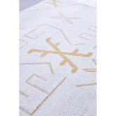 Network Rugs Gold Zoey Aztec Rug