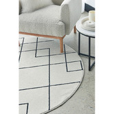 Network Rugs Bronson Contemporary Round Rug