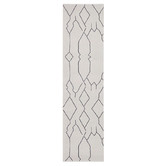 Network Rugs Grey Emery Abstract Runner