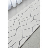Network Rugs Grey Emery Abstract Runner