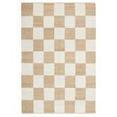 Network Rugs Clio Check Jute Rug