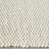 Network Rugs White Saxan Hand-Loomed Jute Rug