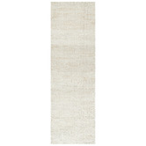 Network Rugs White Saxan Hand-Loomed Jute Runner