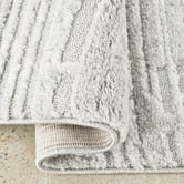 Network Rugs Grey Ezra Organic Textured Rug