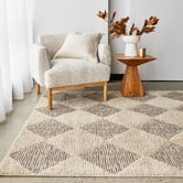 Network Rugs Beige Portis Contemporary Rug
