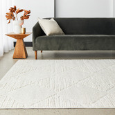 Network Rugs White Gatten Contemporary Rug