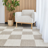Network Rugs Korpo Hand-Woven Wool-Blend Rug