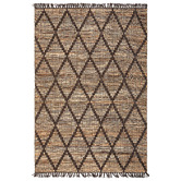 Network Rugs Mocha Desmond Hand-Woven Jute Rug