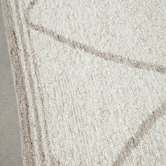 Network Rugs Idelig Hand-Woven Wool-Blend Rug