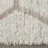 Network Rugs Idelig Hand-Woven Wool-Blend Rug