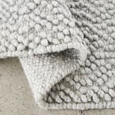 Network Rugs Grey Lindved Hand-Woven Wool-Blend Boucle Rug