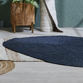 Network Rugs Natural &amp; White Zoticus Hand-Braided Jute Rug