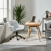 Network Rugs Natural &amp; White Zoticus Hand-Braided Jute Rug