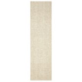 Network Rugs Cream Madras Parker Hand-Loomed Wool &amp; Jute Runner