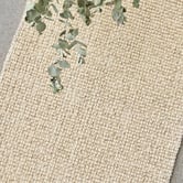 Network Rugs Cream Madras Parker Hand-Loomed Wool &amp; Jute Runner
