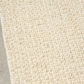 Network Rugs Cream Madras Parker Hand-Loomed Wool &amp; Jute Runner