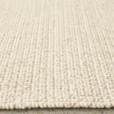 Network Rugs Cream Madras Parker Hand-Loomed Wool &amp; Jute Runner
