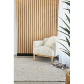 Network Rugs Beige Harlow Ariel Hand-Loomed Wool-Blend Rug