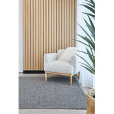 Network Rugs Graphite Harlow Ariel Hand-Loomed Wool-Blend Rug