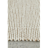 Network Rugs Cream Harlow Cove Hand-Loomed Wool-Blend Rug