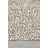 Network Rugs Silver Harlow Parker Hand-Loomed Jute Rug