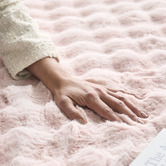 Network Rugs Blush Bubble Machine Washable Round Rug