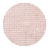 Network Rugs Blush Bubble Machine Washable Round Rug