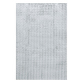 Network Rugs Silver Bubble Machine Washable Power-Loomed Rug