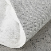 Network Rugs White Bubble Machine Washable Round Rug