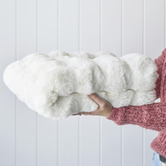 Network Rugs White Bubble Machine Washable Round Rug