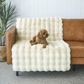 Network Rugs Natural Bubble Machine Washable Power-Loomed Rug