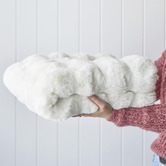 Network Rugs White Bubble Machine Washable Power-Loomed Rug