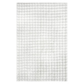 Network Rugs White Bubble Machine Washable Power-Loomed Rug