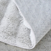 Network Rugs Silver Bubble Machine Washable Power-Loomed Rug