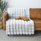 Network Rugs Silver Bubble Machine Washable Power-Loomed Rug