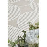Network Rugs Grey &amp; White Luca Runner
