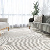 Network Rugs White &amp; Beige Ava Rug